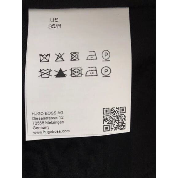 NWT $255 Boss Hugo Boss Central Mens Medium Brown Dress Pants Size 35R US - Picture 8 of 9